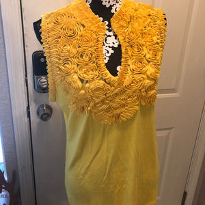 Beautiful blouse with rosettes